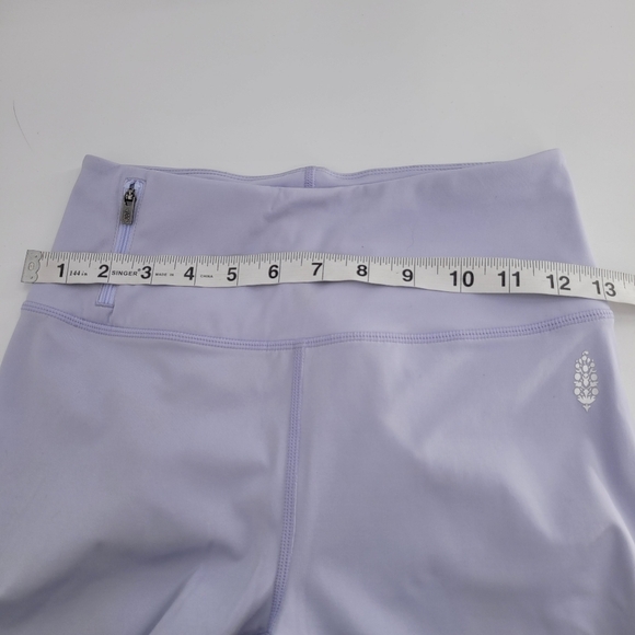 free people movement preposter collection lilac zipper ankle leggings small - Picture 9 of 10